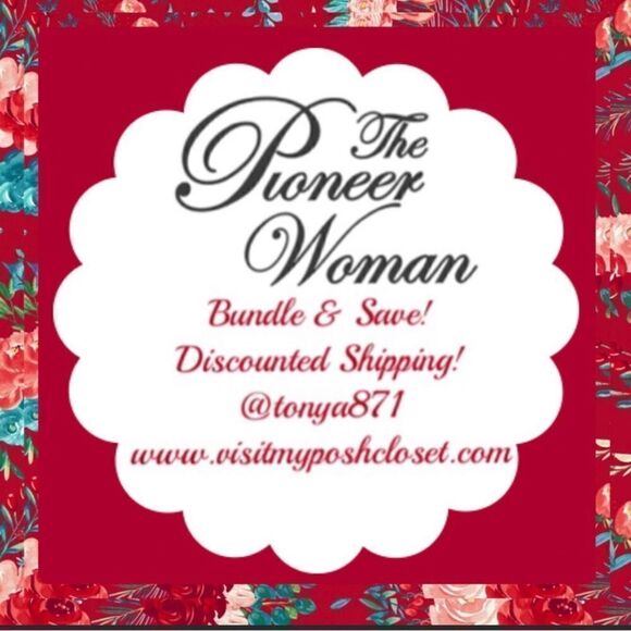 🦋 New Pioneer Woman Fancy Flowers (2) 14-Ounce Pet Bowls, Dog or Cat Bowls - Picture 2 of 11